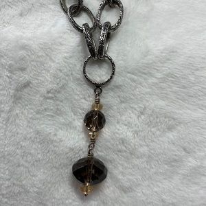 Silpada .925 Smokey Quartz Necklace